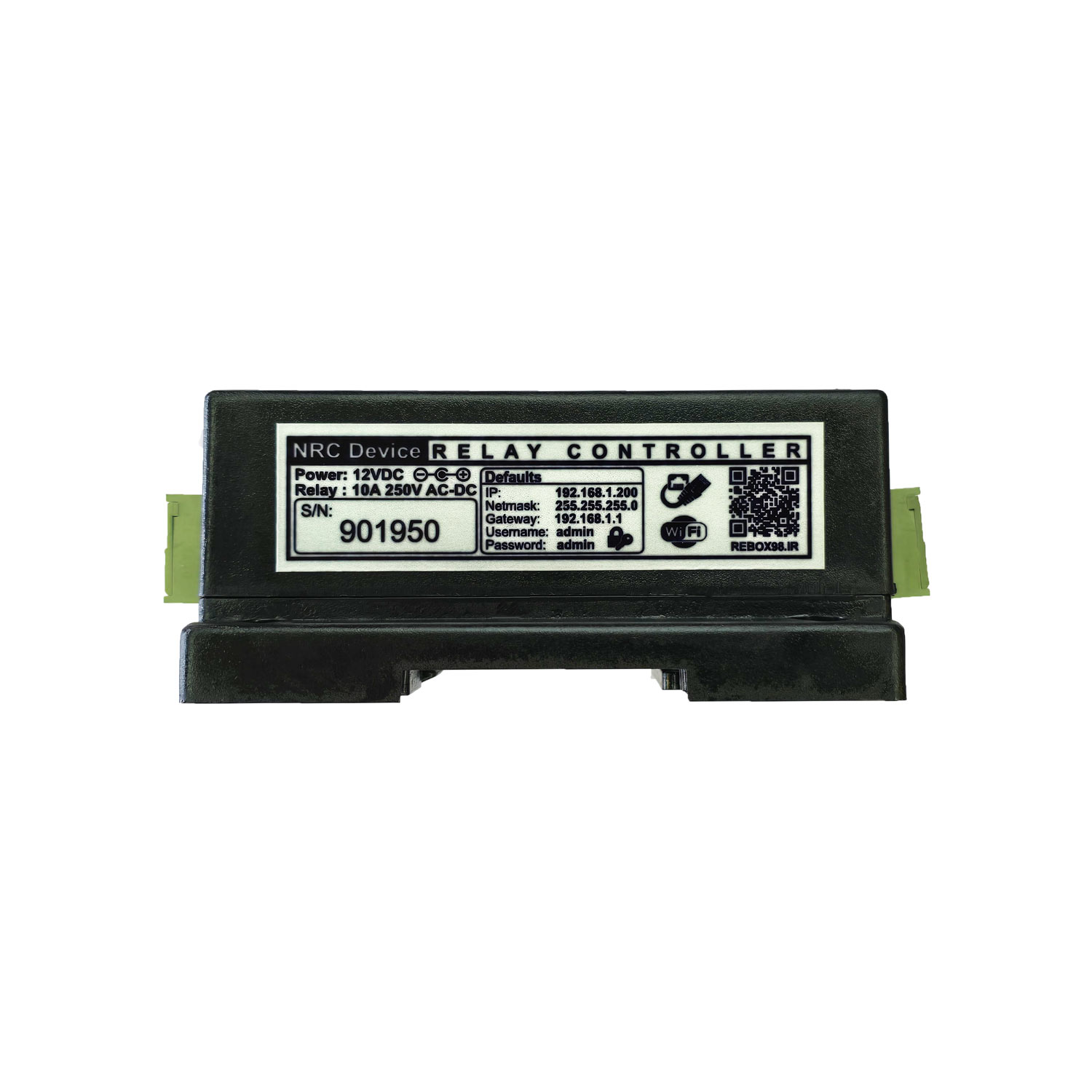 ماژول رله هوشمند تحت شبکه 2 رله 8 ورودی دیجیتال NRC2800LW