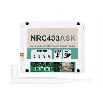 ریموت کنترل ASK433 تحت شبکه مدل NRC433ASK