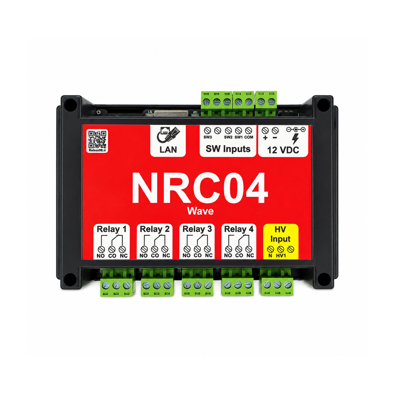 ماژول رله تحت شبکه NRC04-Wave