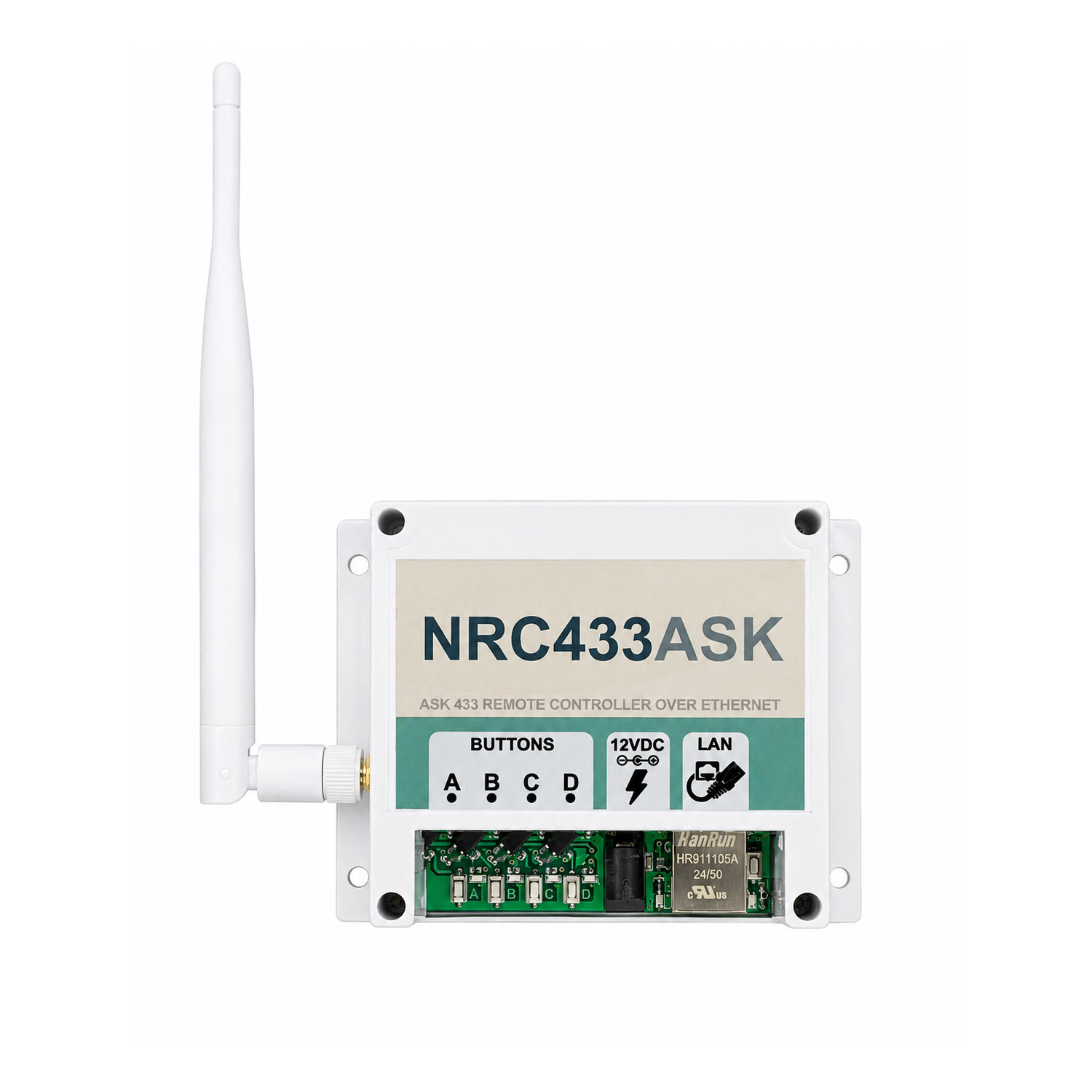 ریموت کنترل ASK433 تحت شبکه مدل NRC433ASK