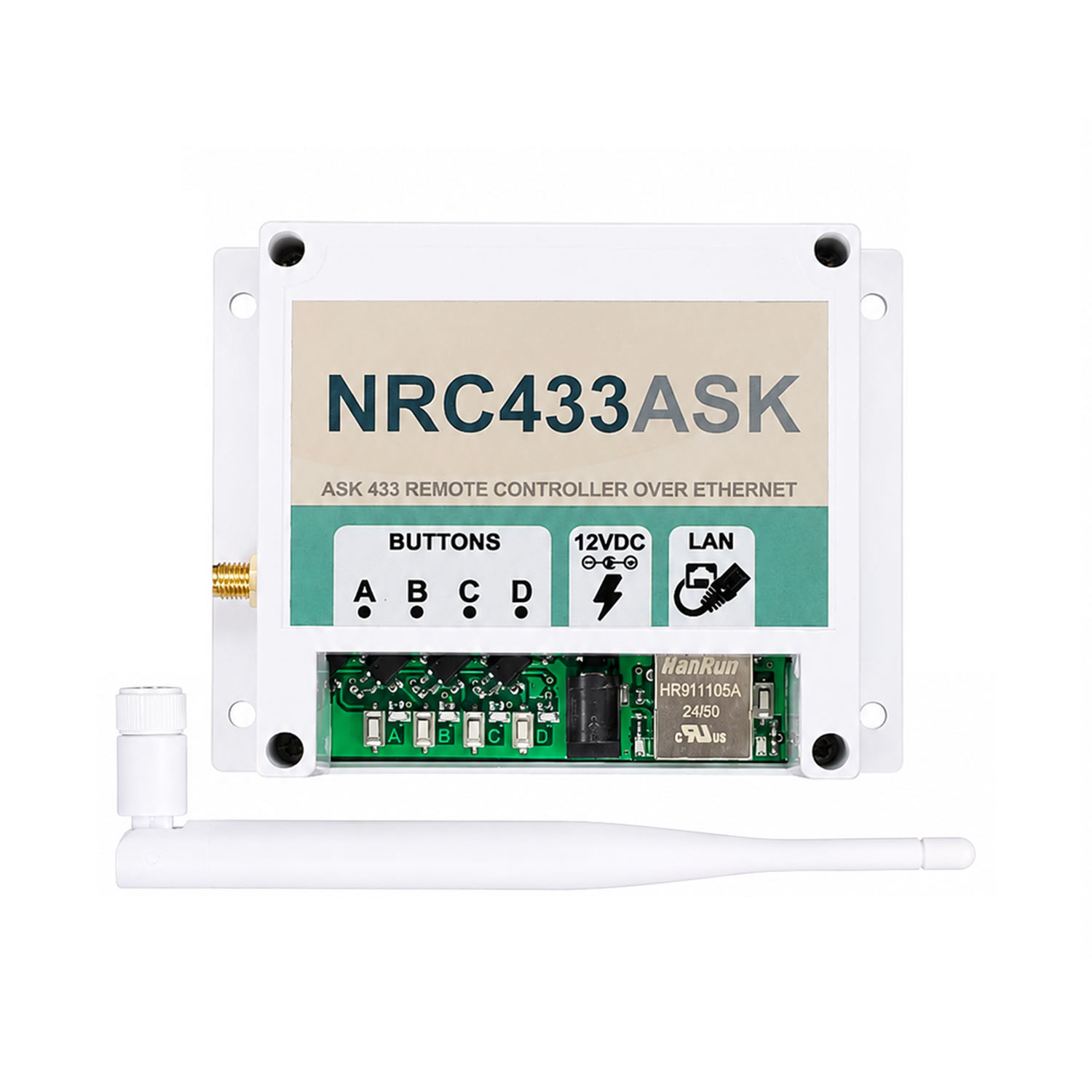 ریموت کنترل ASK433 تحت شبکه مدل NRC433ASK