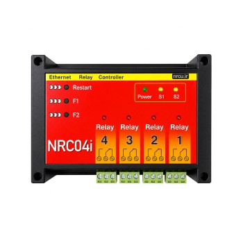ماژول 4 رله تحت شبکه NRC04i