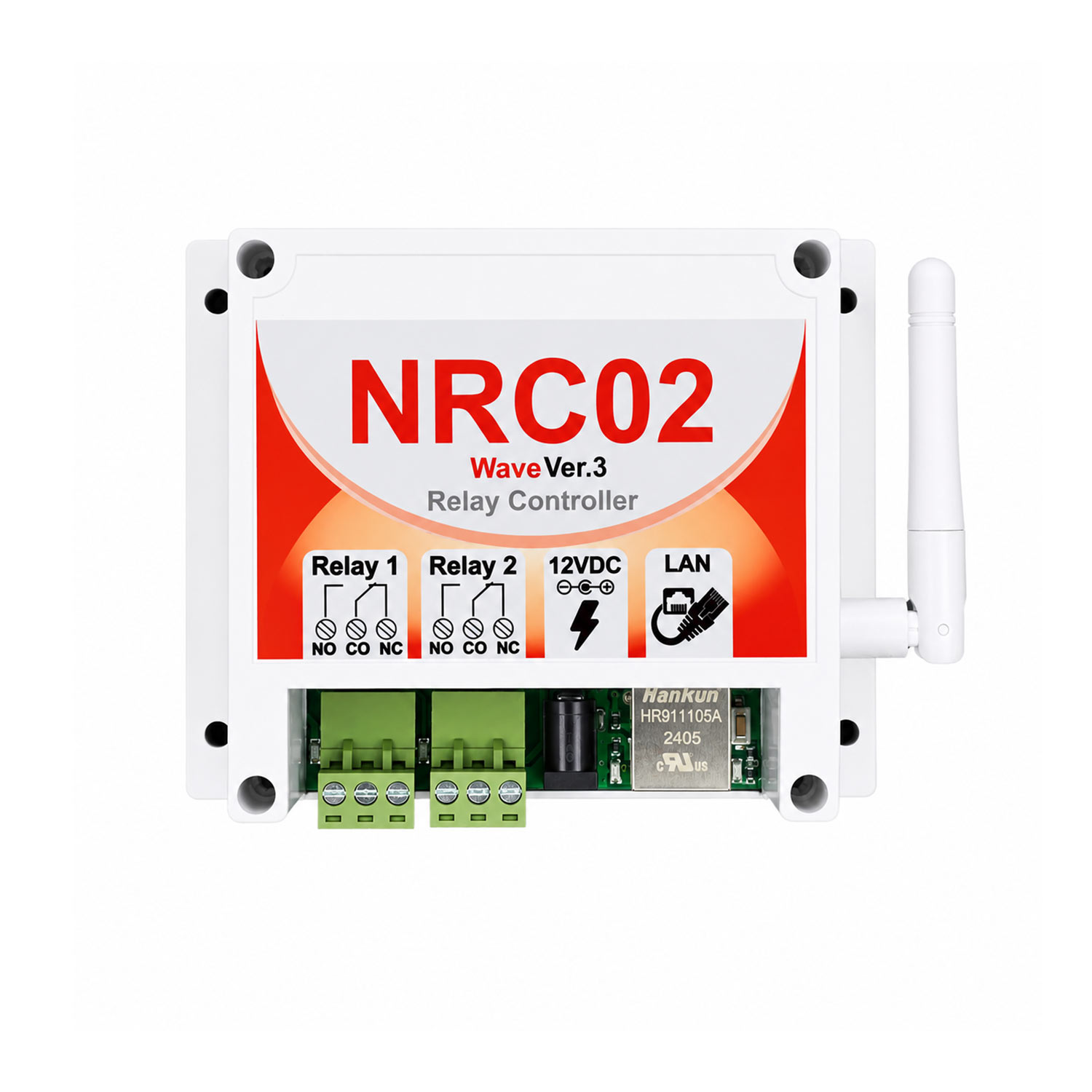 ماژول رله تحت شبکه با آنتن خارجی NRC02-Wave