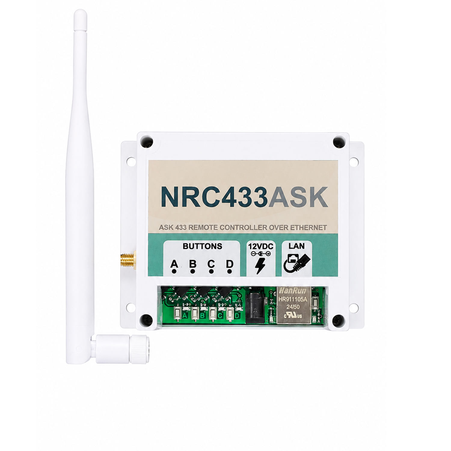 ریموت کنترل ASK433 تحت شبکه مدل NRC433ASK