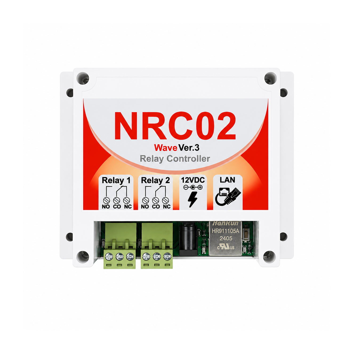 ماژول رله تحت شبکه NRC02-Wave